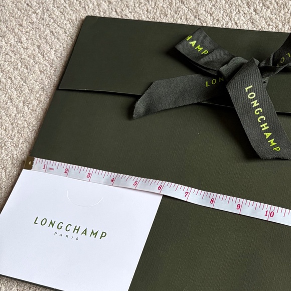 Longchamp Le Pliage Original Tote Bag Medium gift packaging green - Picture 3 of 7